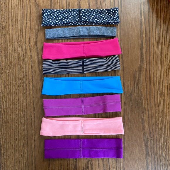 LuluLemon Headband Set of 8 - Picture 2 of 10